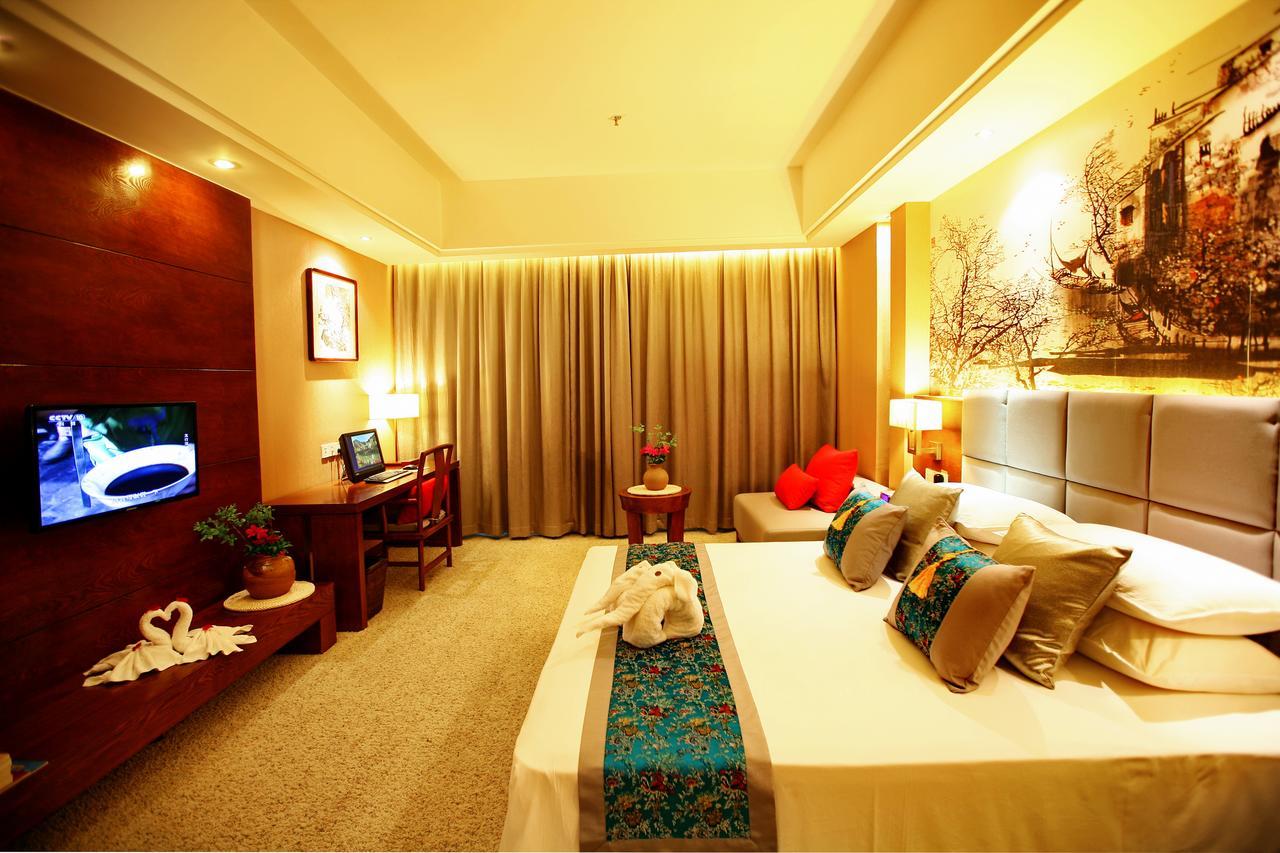 Wu XI Shan Se Hotel Qingyang  Exterior foto