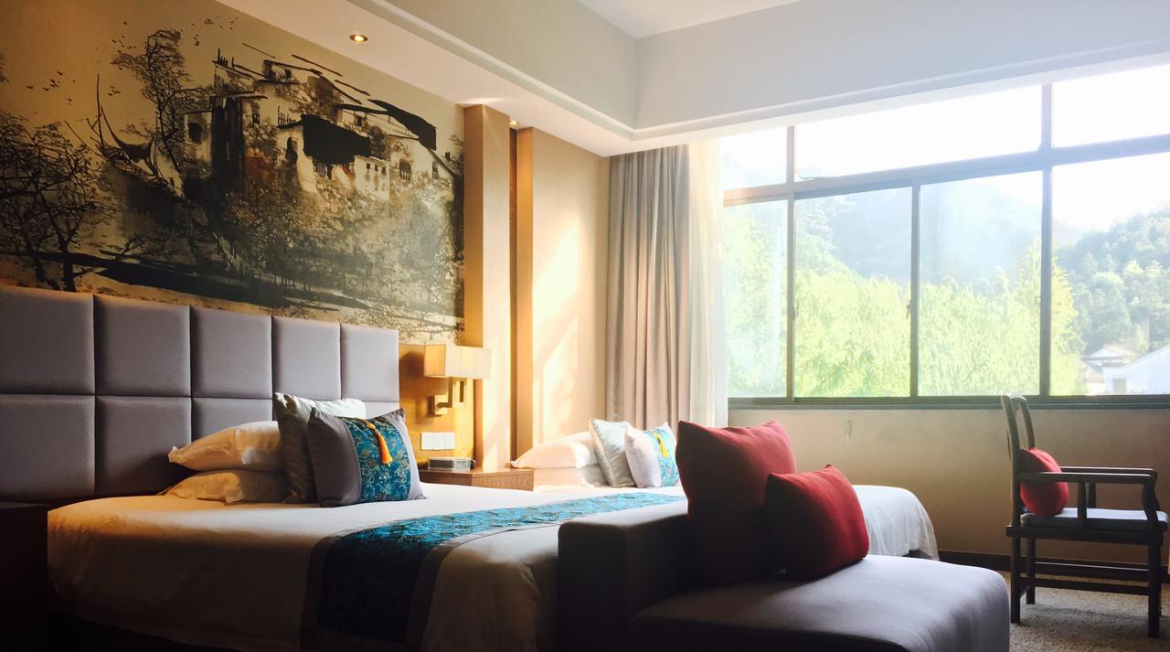 Wu XI Shan Se Hotel Qingyang  Exterior foto