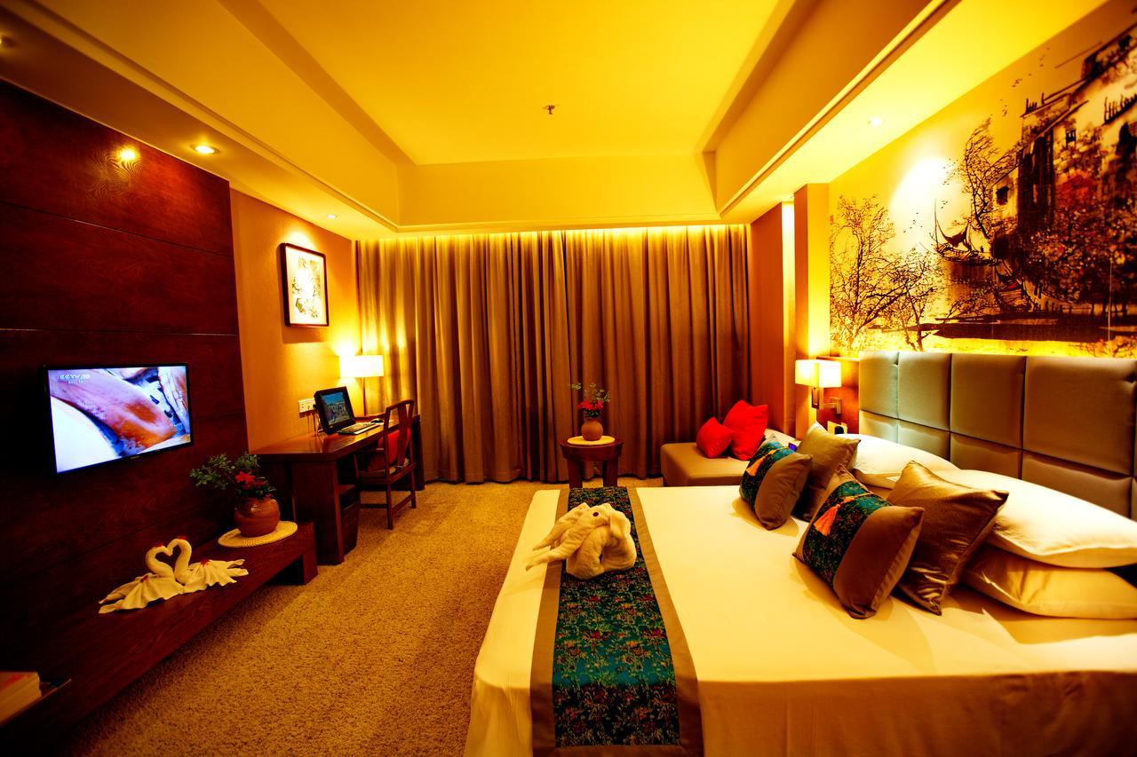 Wu XI Shan Se Hotel Qingyang  Exterior foto