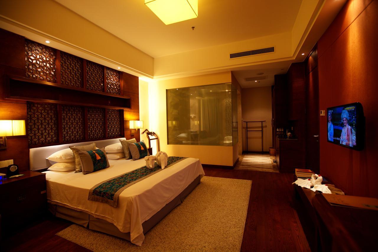 Wu XI Shan Se Hotel Qingyang  Exterior foto