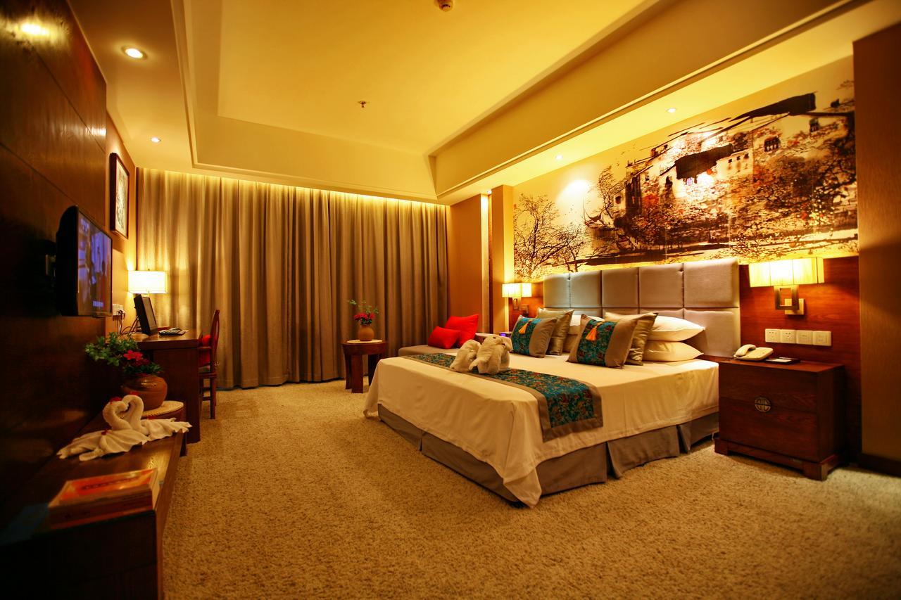 Wu XI Shan Se Hotel Qingyang  Exterior foto