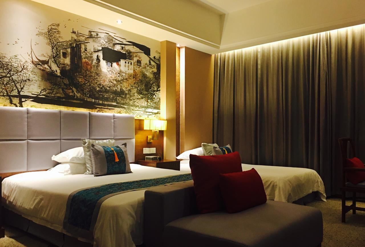 Wu XI Shan Se Hotel Qingyang  Exterior foto