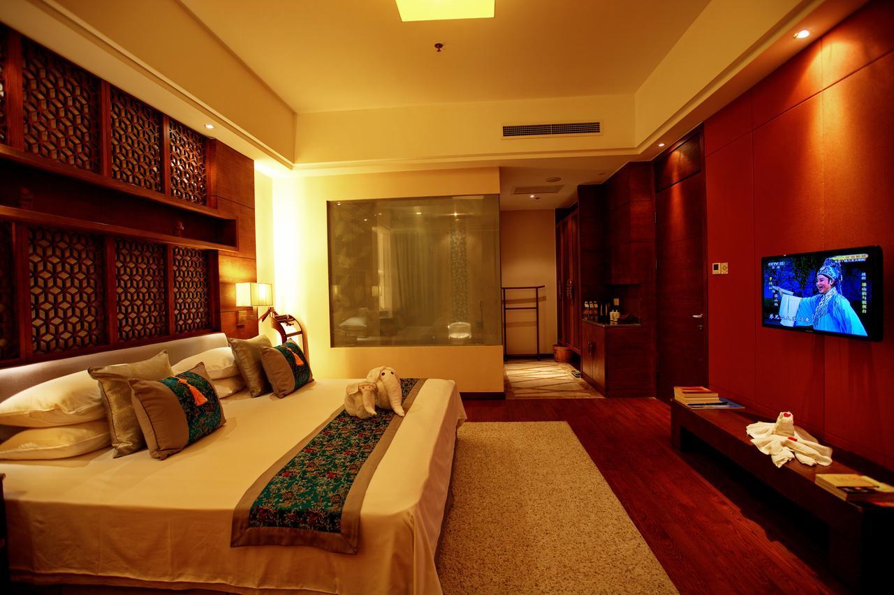 Wu XI Shan Se Hotel Qingyang  Exterior foto