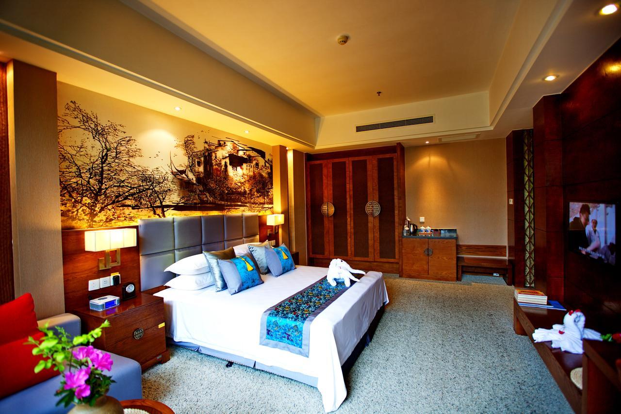 Wu XI Shan Se Hotel Qingyang  Exterior foto